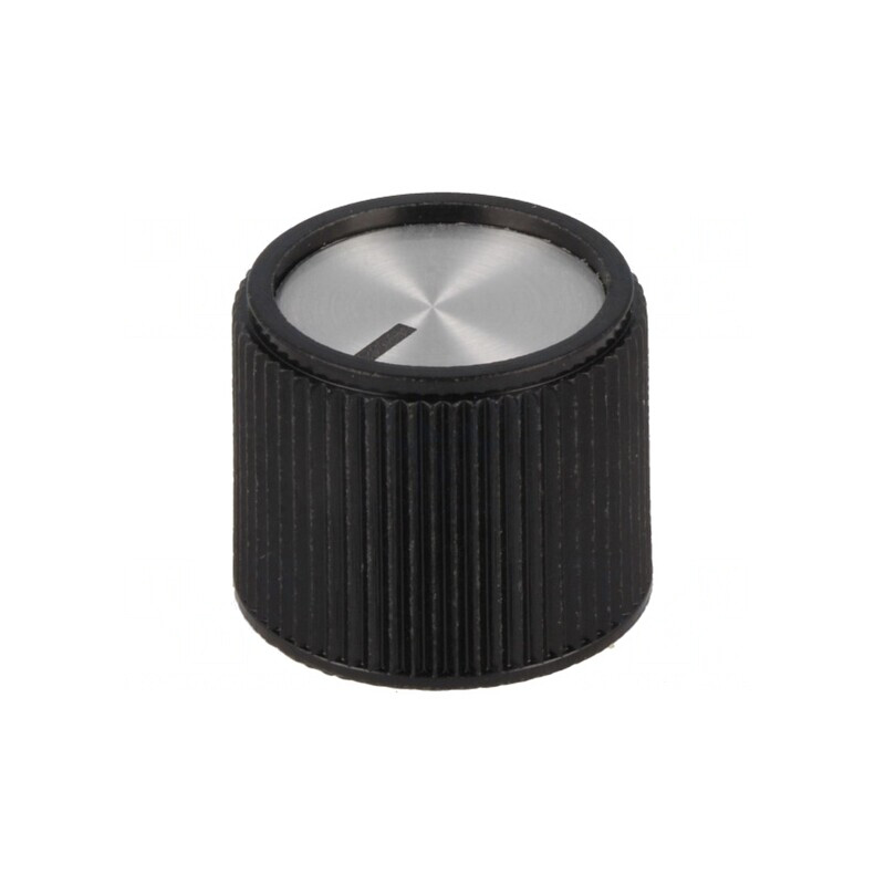 Buton Rotativ Aluminiu Termoplast 6mm | Electronic-mag.ro | Componente Electronice