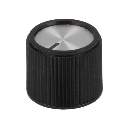 Buton Rotativ Aluminiu Termoplast 6mm | Electronic-mag.ro | Componente Electronice