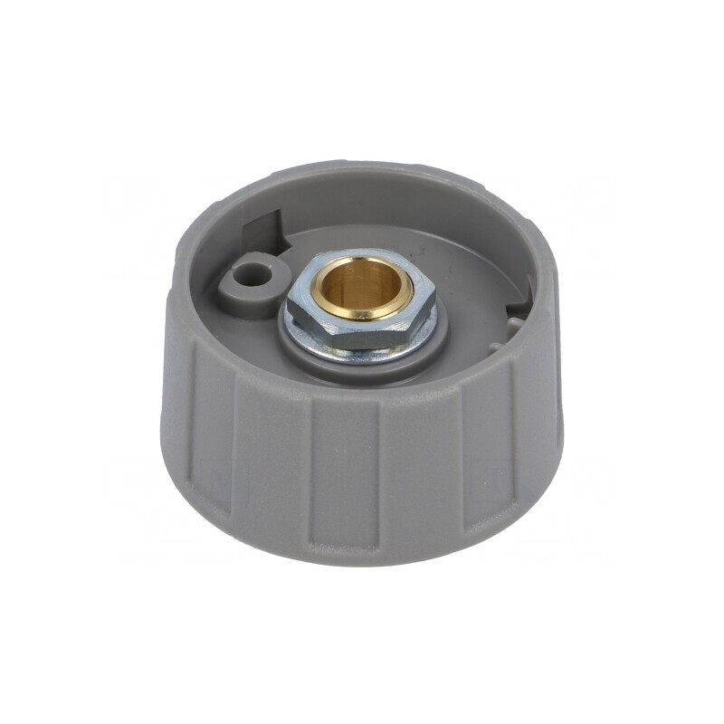 Buton rotativ gri ABS 6mm 31x15,5mm | Electronic-mag.ro | Componente Electronice