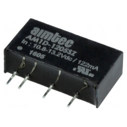 Convertor DC/DC 1W 12V la 5V 200mA | Electronic-mag.ro | Componente Electronice