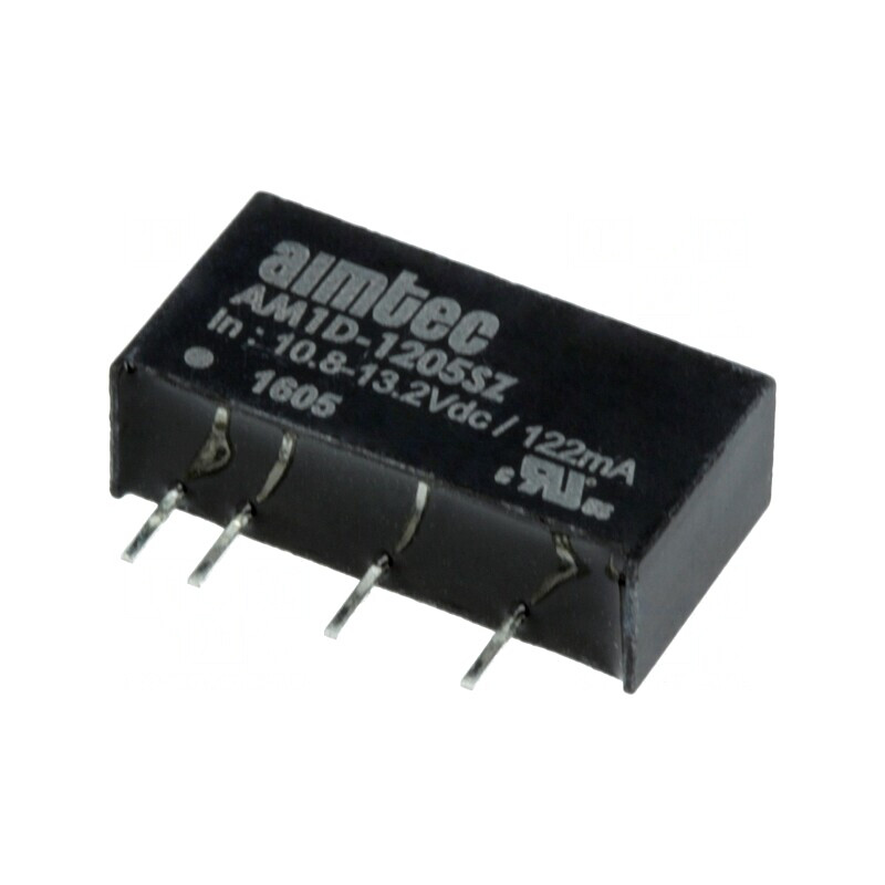 Convertor DC/DC 1W 12V la 5V 200mA | Electronic-mag.ro | Componente Electronice