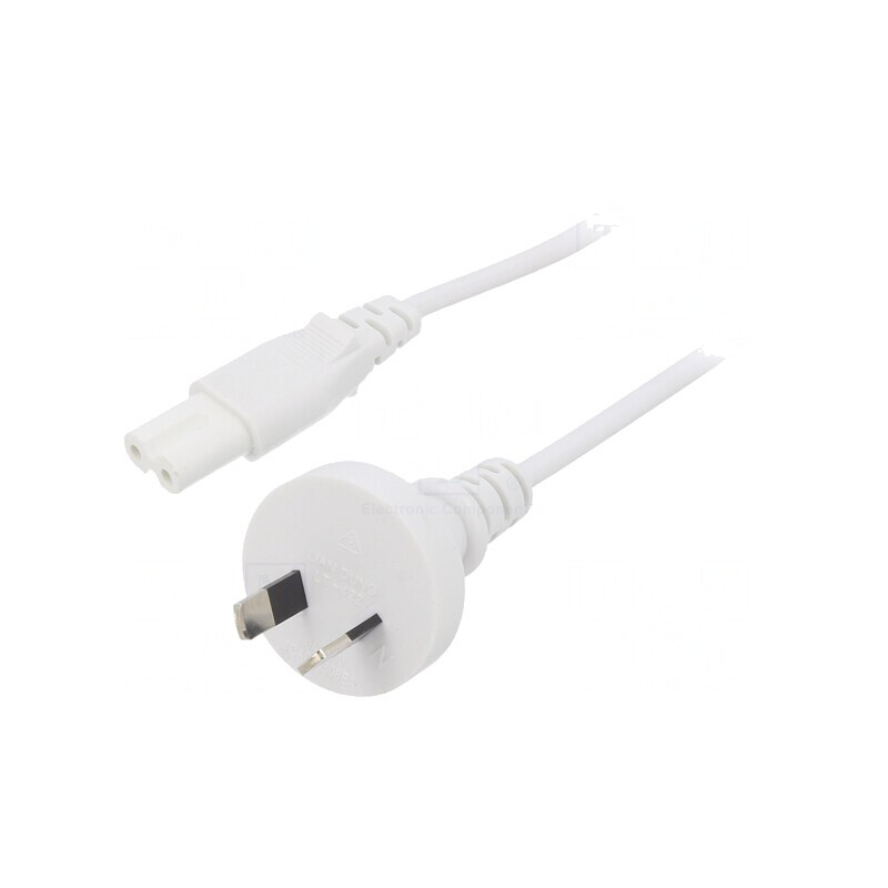 Cablu Alimentare 2x0.75mm2 5m Alb | Electronic-mag.ro | Componente Electronice Cablu Alimentare 2x0.75mm2 5m Alb | Electronic-mag.ro | Componente Electronice