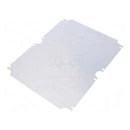 Placă de montare oţel 161x211x1,5mm | Electronic-mag.ro | Componente Electronice