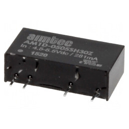 Convertor DC/DC 1W 5V 200mA SIP7 | Electronic-mag.ro | Componente Electronice