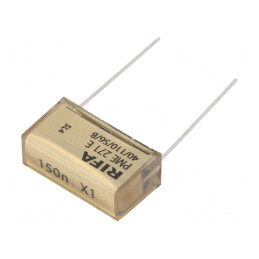 Condensator de Hârtie 150nF 300VAC THT | Electronic-mag.ro | Componente Electronice