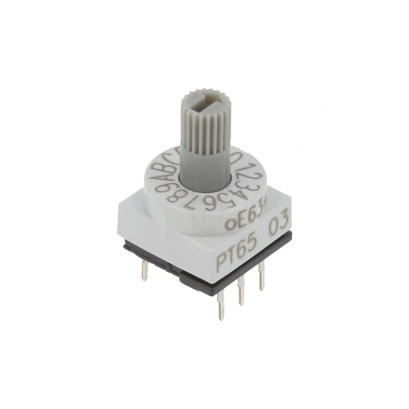 Întrerupător codificare HEX/BCD 16 poziții THT 80mΩ | Electronic-mag.ro | Componente Electronice Întrerupător codificare HEX/BCD 16 poziții THT 80mΩ | Electronic-mag.ro | Componente Electronice