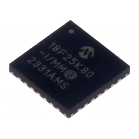 Microcontroler PIC 64MHz 1.8-5V SMD QFN-S28 | Electronic-mag.ro | Componente Electronice