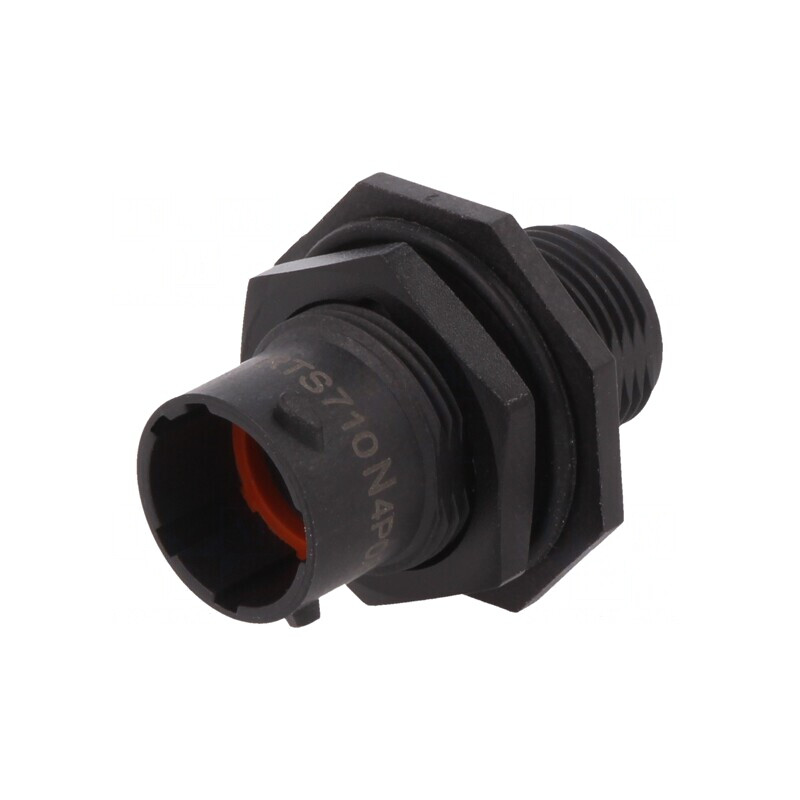 Conector Circular Soclu Panou cu Piuliță Frontală | Electronic-mag.ro | Componente Electronice