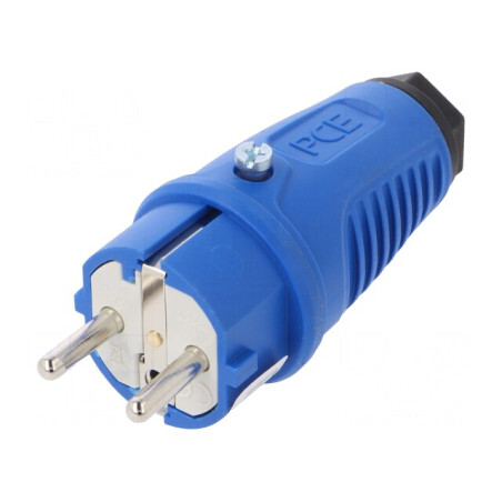 Mufă Alimentare AC 2P PE 250V 16A | Electronic-mag.ro | Componente Electronice