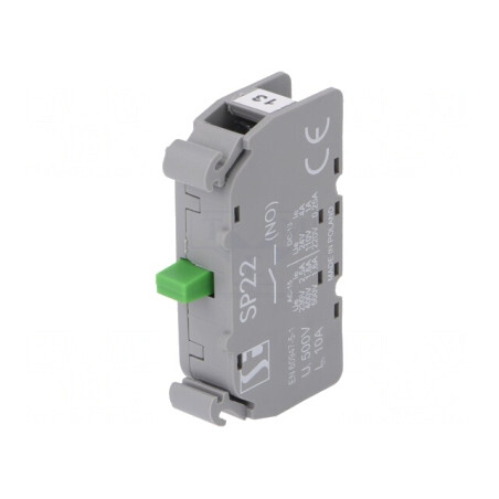Element de Contact 22mm NO 2,5A 230VAC 4A 24VDC | Electronic-mag.ro | Componente Electronice