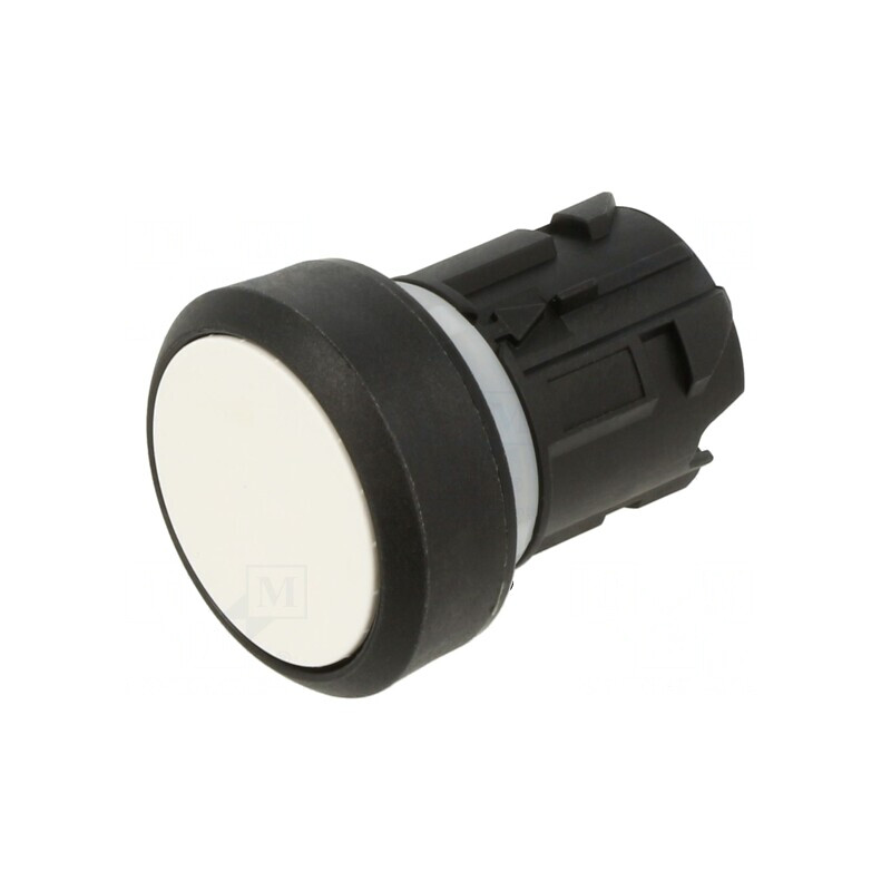 Comutator Alb Apăsare 22mm | Electronic-mag.ro | Componente Electronice