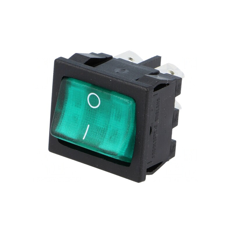 Întrerupător Rocker DPST Verde 10A 250V/28V | Electronic-mag.ro | Componente Electronice Întrerupător Rocker DPST Verde 10A 250V/28V | Electronic-mag.ro | Componente Electronice
