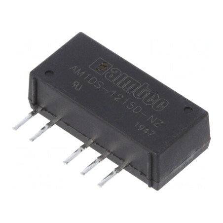 Convertor DC/DC 1W 12V la 15V/-15V | Electronic-mag.ro | Componente Electronice
