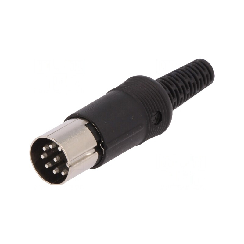 Mufă DIN 8 Pin 262° Drept Pe Cablu Lipire | Electronic-mag.ro | Componente Electronice Mufă DIN 8 Pin 262° Drept Pe Cablu Lipire | Electronic-mag.ro | Componente Electronice