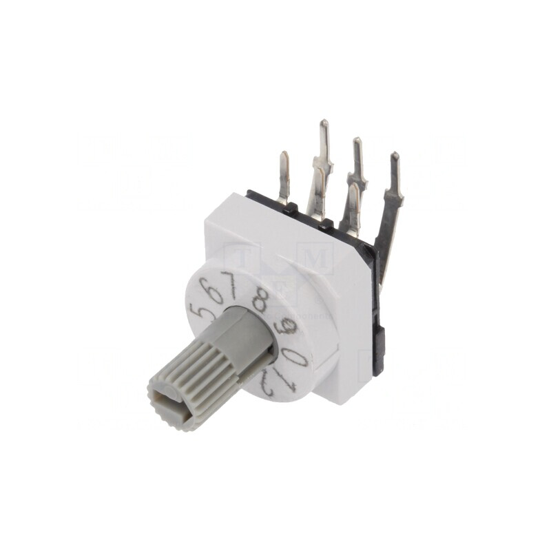Întrerupător DEC/BCD Poz 10 THT 80mΩ | Electronic-mag.ro | Componente Electronice
