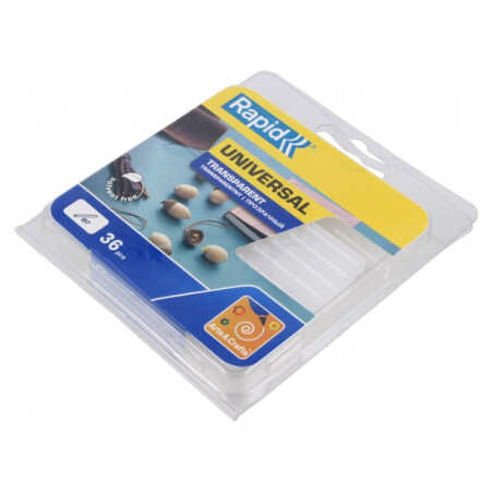 Adeziv Termofuzibil Transparent 7mm x 90mm - 36 Bucăți | Electronic-mag.ro | Componente Electronice