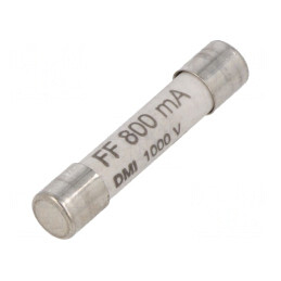Siguranță Ultra-Rapidă 800mA 6,3x32mm 1kVAC/1kVDC | Electronic-mag.ro | Componente Electronice