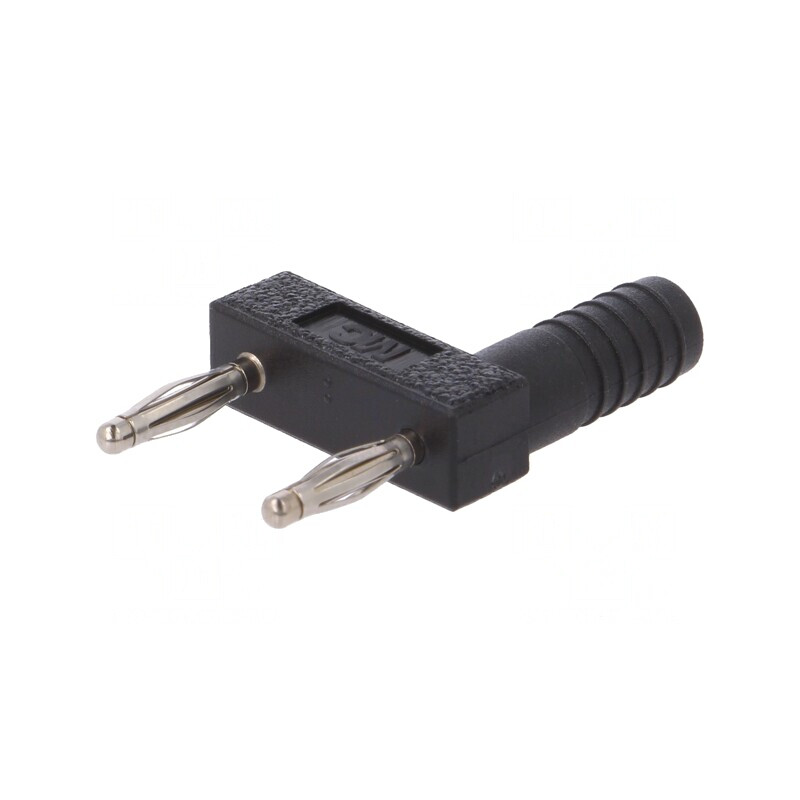 Conector banană stivuibil 2mm 60V negru nichelat | Electronic-mag.ro | Componente Electronice Conector banană stivuibil 2mm 60V negru nichelat | Electronic-mag.ro | Componente Electronice