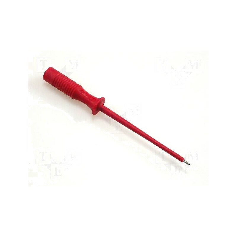 Terminal de măsurare roșu 60V 1mm aurit | Electronic-mag.ro | Componente Electronice