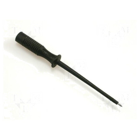 Terminal de măsurare 60V negru vârf aurit 1mm | Electronic-mag.ro | Componente Electronice