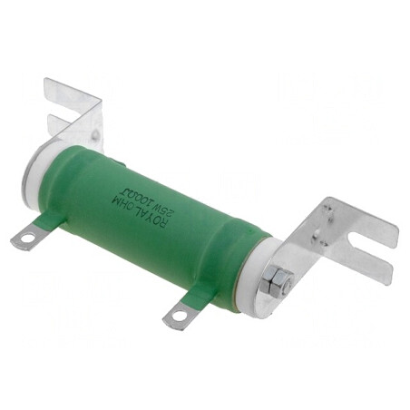 Rezistor Bobinat 100Ω 25W ±5% 22x60mm Cu Ochiuri | Electronic-mag.ro | Componente Electronice