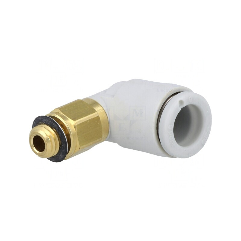 Racord push-in unghi 90° filet M5 1-10 bar | Electronic-mag.ro | Componente Electronice