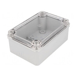 Carcasă Universală Gri IP65 80x120x50mm | Electronic-mag.ro | Componente Electronice