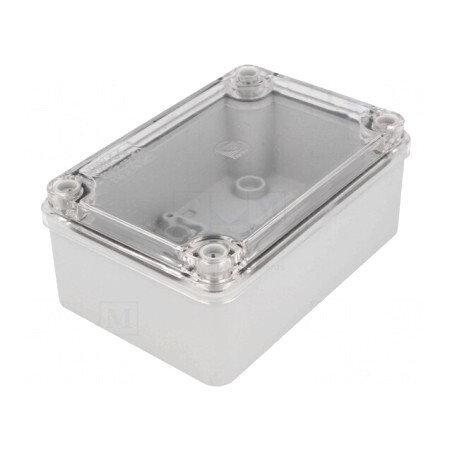 Carcasă Universală Gri IP65 80x120x50mm | Electronic-mag.ro | Componente Electronice