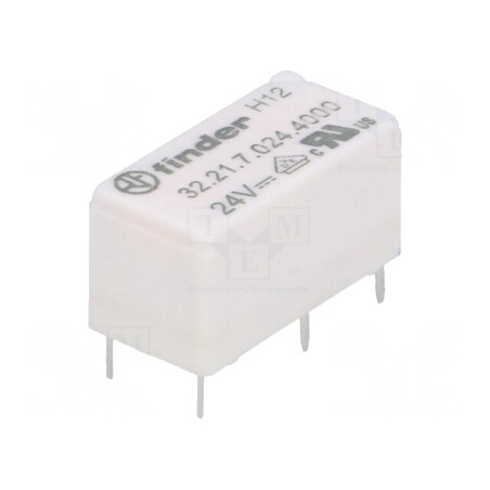 Releu Electromagnetic SPDT 24VDC 15A | Electronic-mag.ro | Componente Electronice
