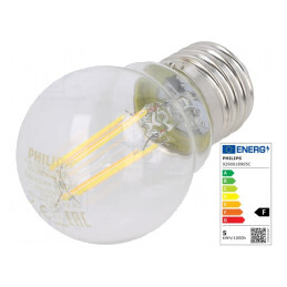 Lampă LED alb cald E27 4,3W 470lm 2700K | Electronic-mag.ro | Componente Electronice