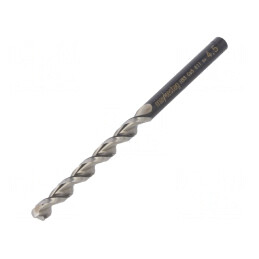 Burghiu Metal 4.5mm 80mm Oțel Rapid Cobalt HSS-E | Electronic-mag.ro | Componente Electronice