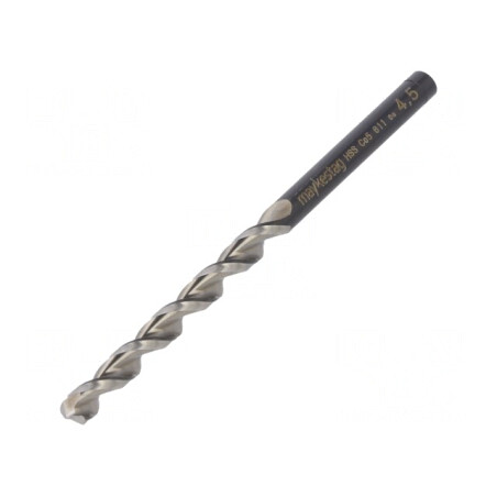 Burghiu Metal 4.5mm 80mm Oțel Rapid Cobalt HSS-E | Electronic-mag.ro | Componente Electronice