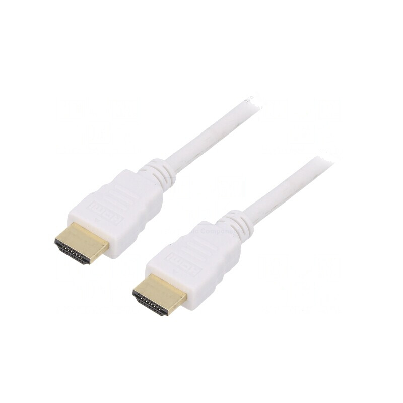 Cablu HDMI 2.0 3m Alb | Electronic-mag.ro | Componente Electronice