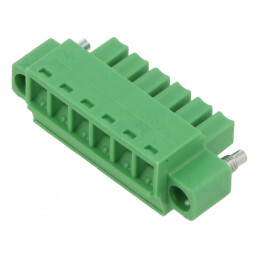 Regletă de Conexiuni Deconectabilă 3,81mm 6 Piste Dreaptă Mufă | Electronic-mag.ro | Componente Electronice
