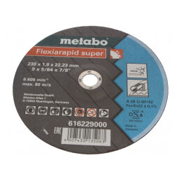 Disc de tăiere 230mm 22,23mm 1,9mm | Electronic-mag.ro | Componente Electronice