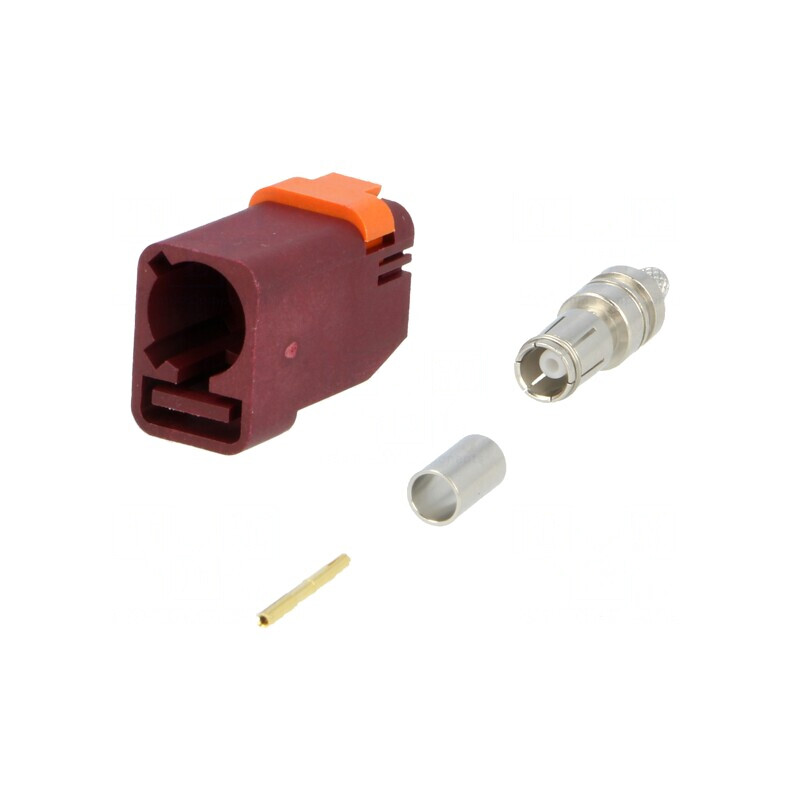 Conector FAKRA Mamă Crimpat Drept pentru Cablu RG174/RG316 | Electronic-mag.ro | Componente Electronice Conector FAKRA Mamă Crimpat Drept pentru Cablu RG174/RG316 | Electronic-mag.ro | Componente Electronice
