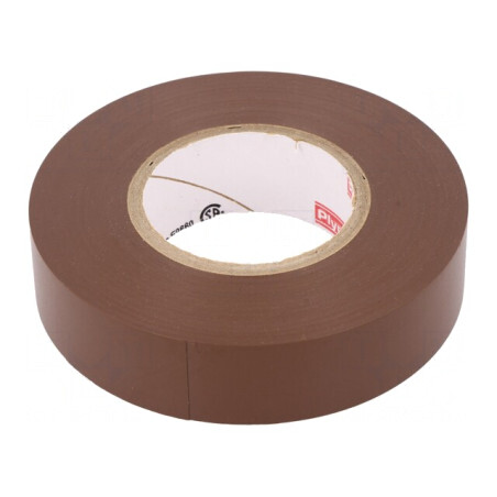 Bandă Electroizolantă Maro 19mm x 20m | Electronic-mag.ro | Componente Electronice