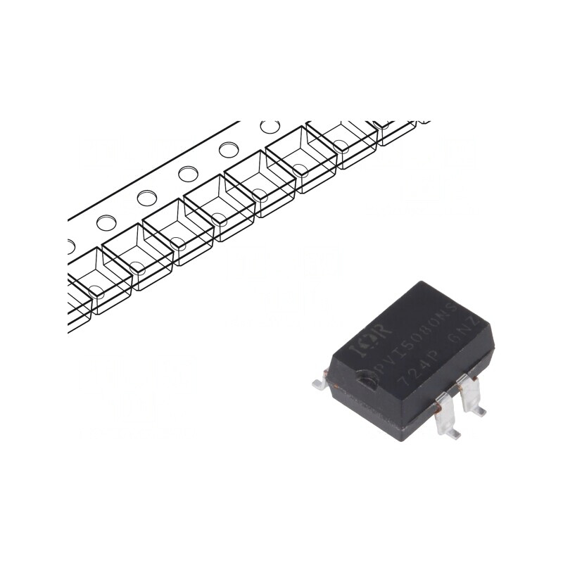 Optocuplor SMD 2 Canale 3,75kV Gull Wing 8-Pin | Electronic-mag.ro | Componente Electronice