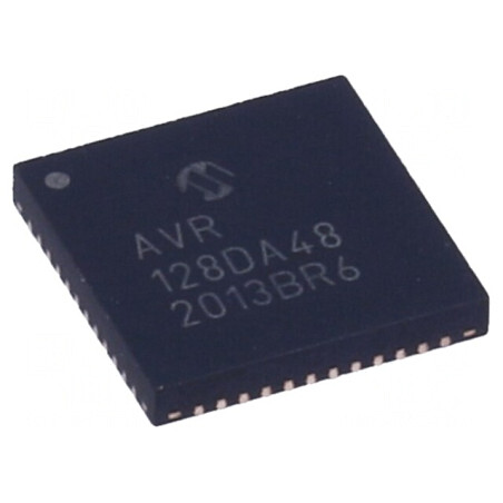 Microcontroler AVR128 AVR-DA VQFN48 1,8-5,5V | Electronic-mag.ro | Componente Electronice