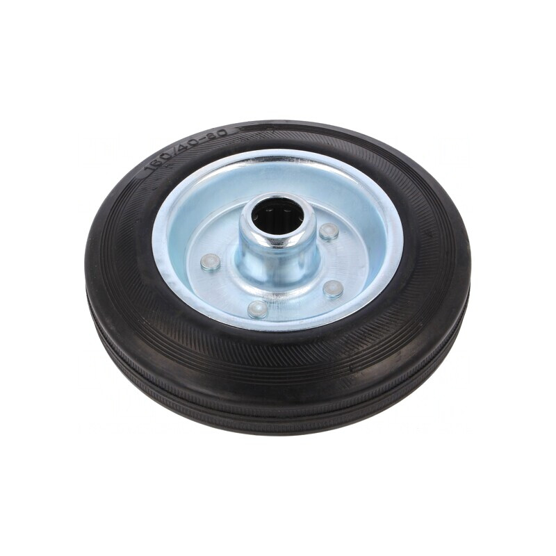 Roată de transport 160mm 150kg gumă | Electronic-mag.ro | Componente Electronice