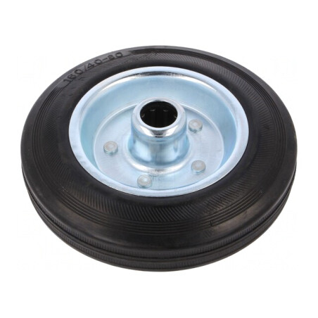 Roată de transport 160mm 150kg gumă | Electronic-mag.ro | Componente Electronice