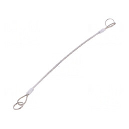 Cablu de Asigurare PVC 500mm Oțel Inoxidabil | Electronic-mag.ro | Componente Electronice