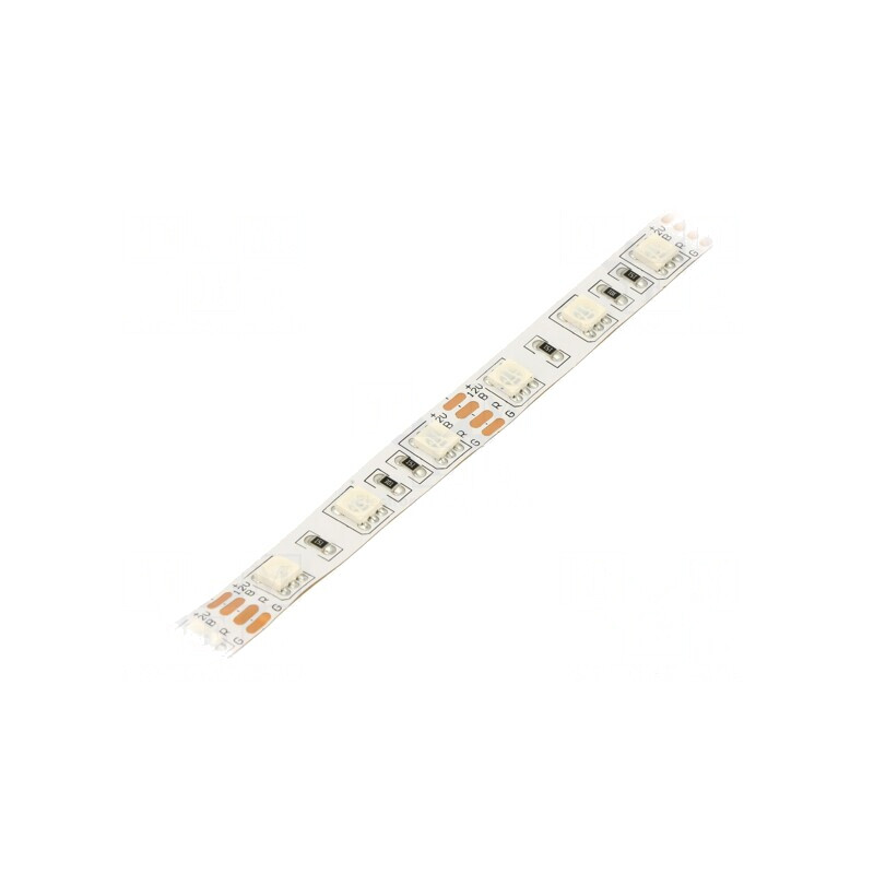 Bandă LED RGB 12V 60LED/m IP20 Albă | Electronic-mag.ro | Componente Electronice Bandă LED RGB 12V 60LED/m IP20 Albă | Electronic-mag.ro | Componente Electronice