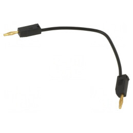 Cablu de măsurare 70mm 10A neizolat negru | Electronic-mag.ro | Componente Electronice