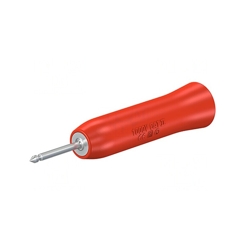 Sondă Osciloscop Roșie cu Împingere | Electronic-mag.ro | Componente Electronice