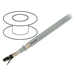 Cablu electric 2x1mm2 gri PVC 300V/500V | Electronic-mag.ro | Componente Electronice