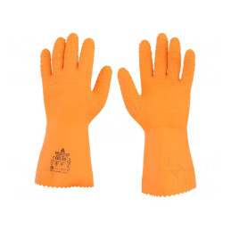 Mănuşi de protecţie latex VENIFISH VE990 mărimea 7 | Electronic-mag.ro | Componente Electronice