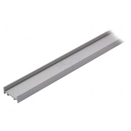 Profil aluminiu anodizat 1m pentru module LED natural VARIO30-01 | Electronic-mag.ro | Componente Electronice