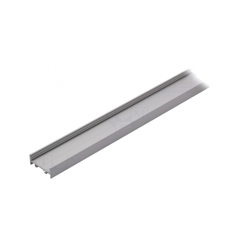Profil aluminiu anodizat 1m pentru module LED natural VARIO30-01 | Electronic-mag.ro | Componente Electronice