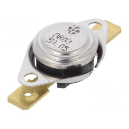 Termostat SPST-NC 50°C 16A 250VAC | Electronic-mag.ro | Componente Electronice